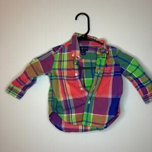 RALPH LAUREN 12M BUTTON DOWN